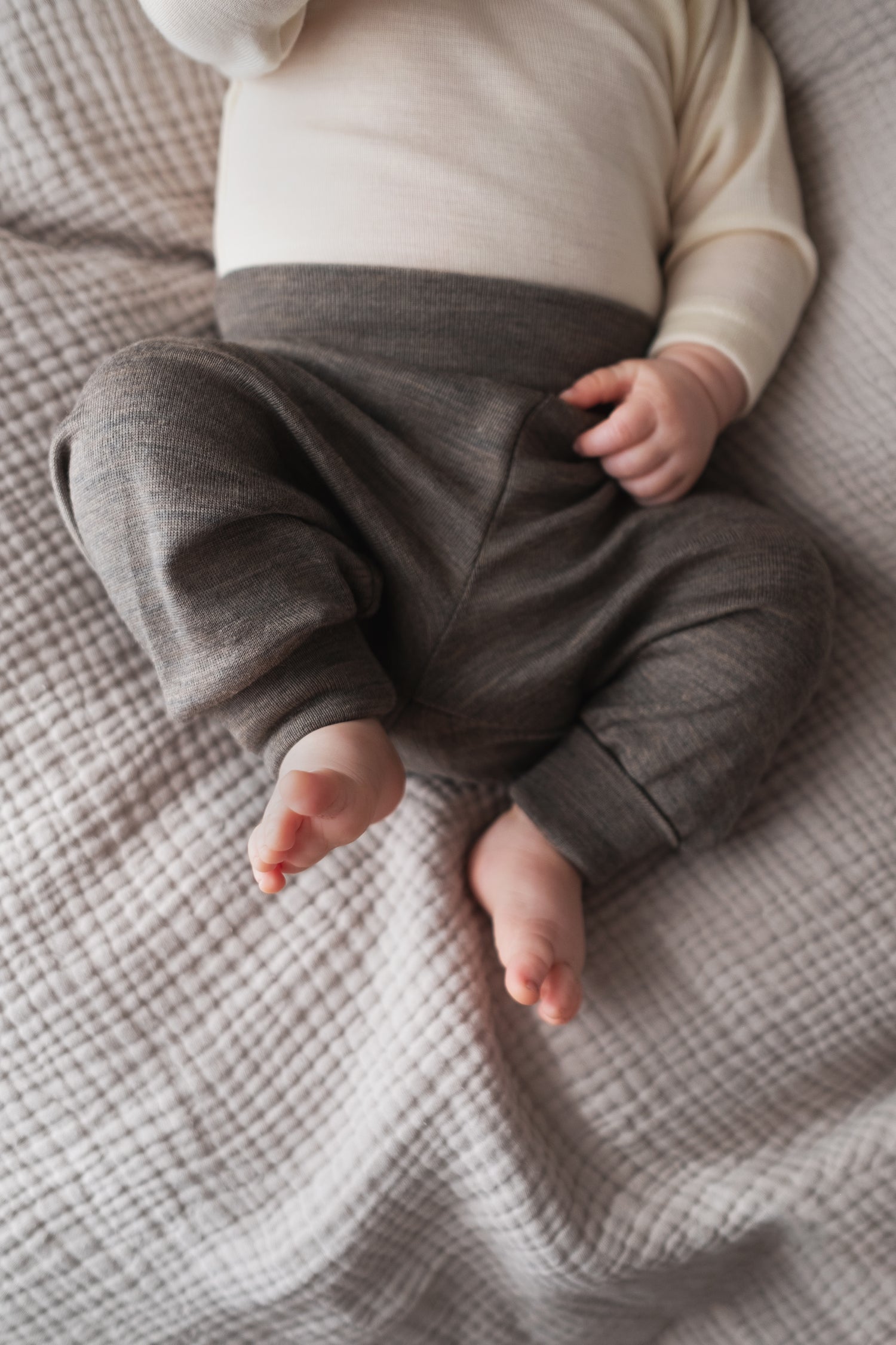 Merino/Silk Baby & Toddler Yoga Pants
