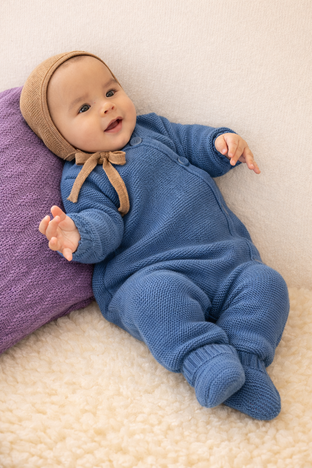 Merino Wool Knit One-Piece