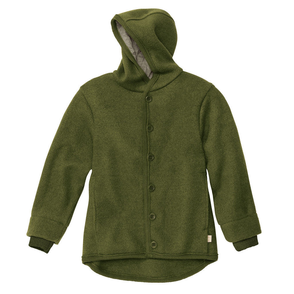 Merino Wool Outdoor Jacket with Buttons