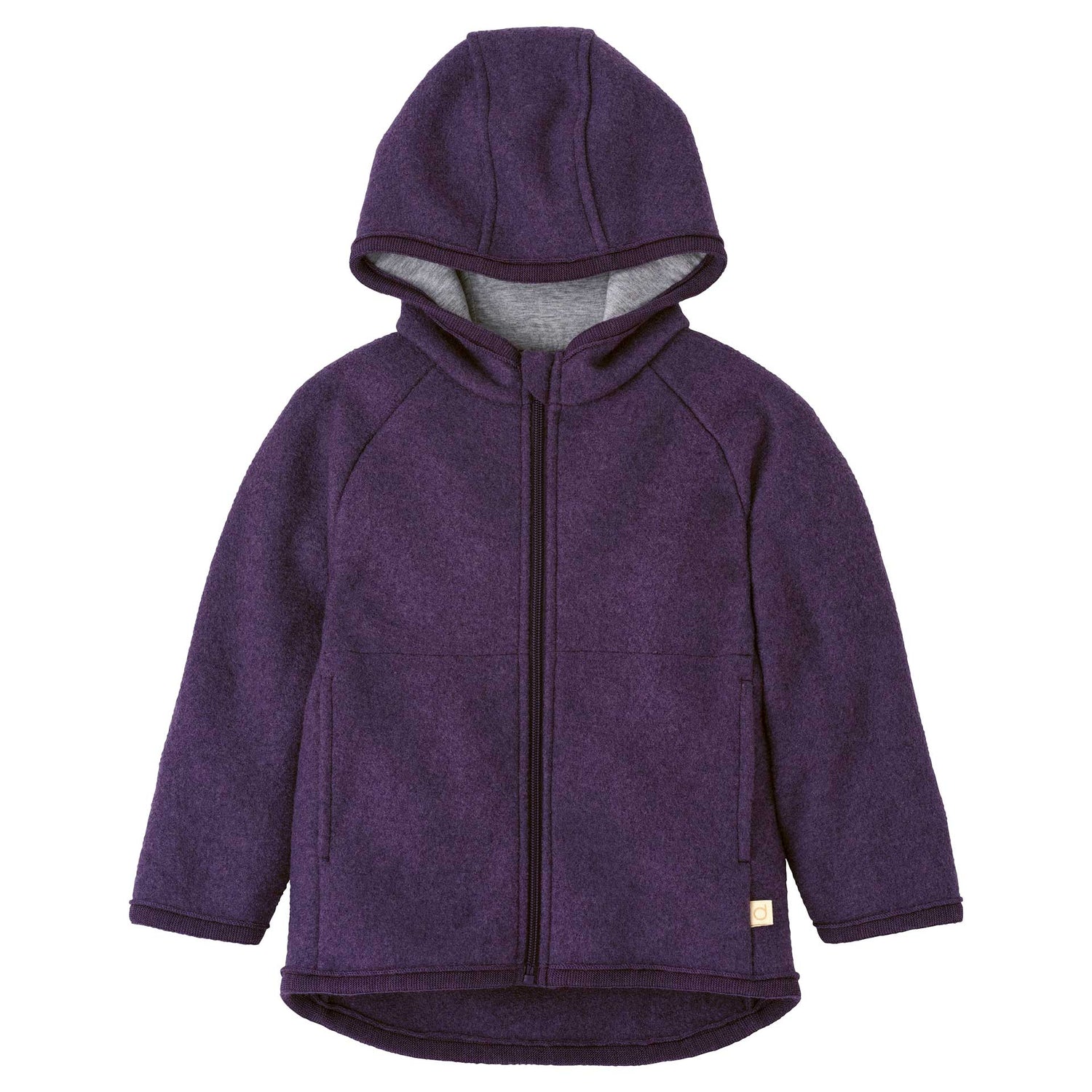 Merino Wool Outdoor Jacket with Zipper